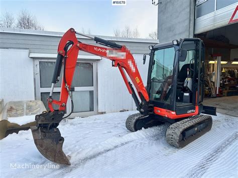 kubota 2.5 t excavator for sale|kubota u27 4 bucket.